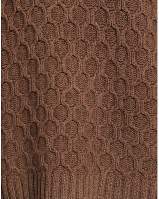 Gentry Portofino Brown Turtleneck