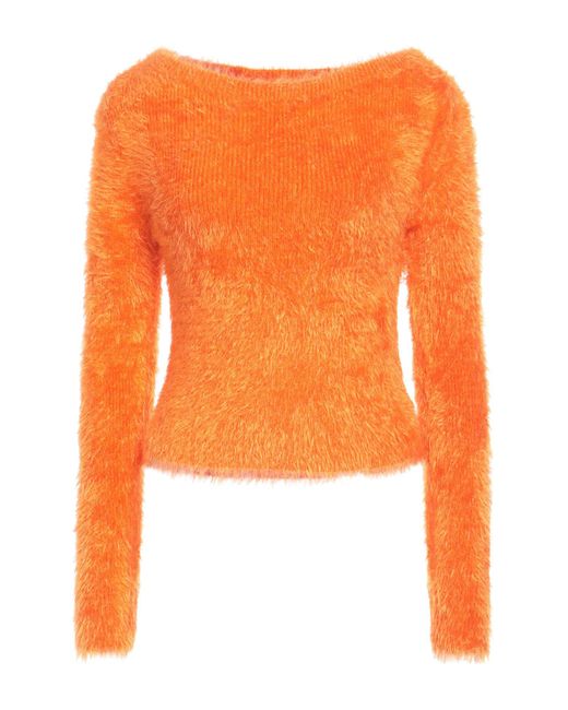 MARINE SERRE Orange Pullover