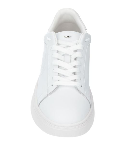 Alberto Guardiani White Trainers for men