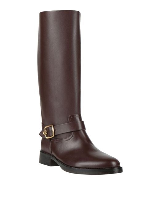 COACH Brown Boot Leather