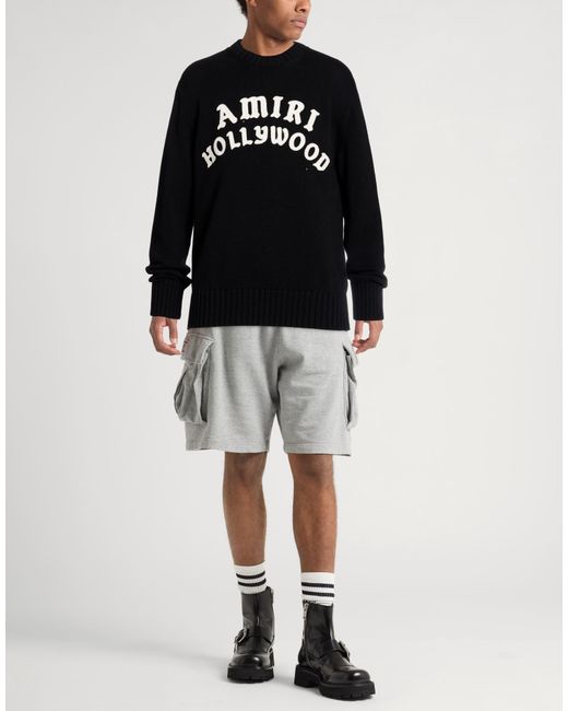 Amiri Black Sweater Cotton for men