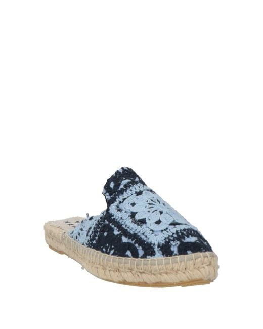 Manebí Blue Espadrilles