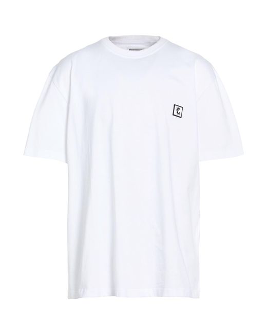 Wooyoungmi White T-Shirt for men