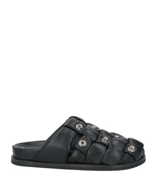 Strategia Black Mules & Clogs