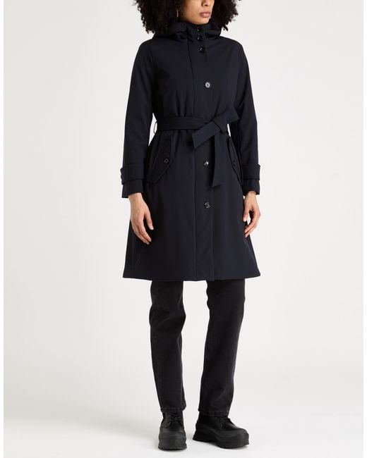 Paltò Blue Coat Nylon, Polyester, Elastane