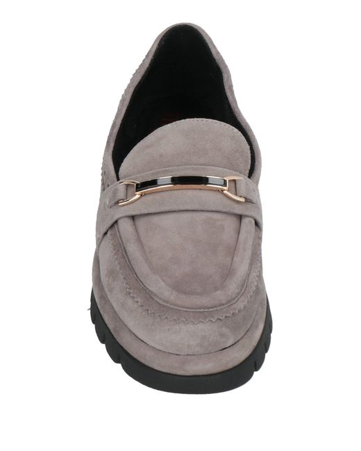 The Flexx Gray Loafers Leather