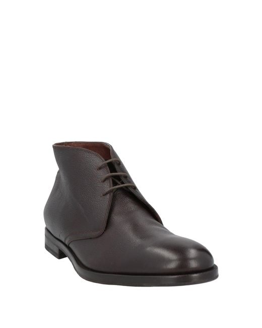Fratelli Rossetti Brown Ankle Boots Leather for men