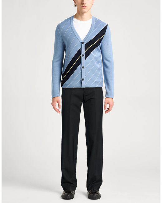 Lardini Black Pants Wool for men
