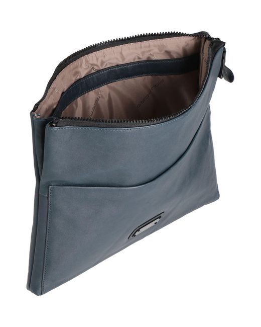 Borsa A Mano di Piquadro in Blue da Uomo