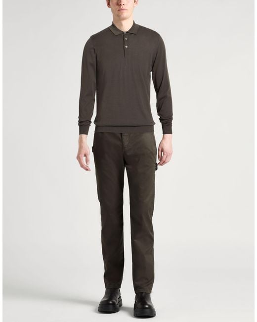 Drumohr Gray Sweaters for men