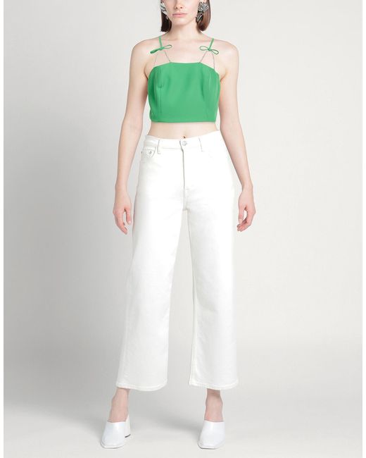 Nora Barth Green Top Acrylic, Silk