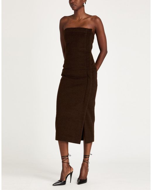 Entire studios Brown Midi Dresses