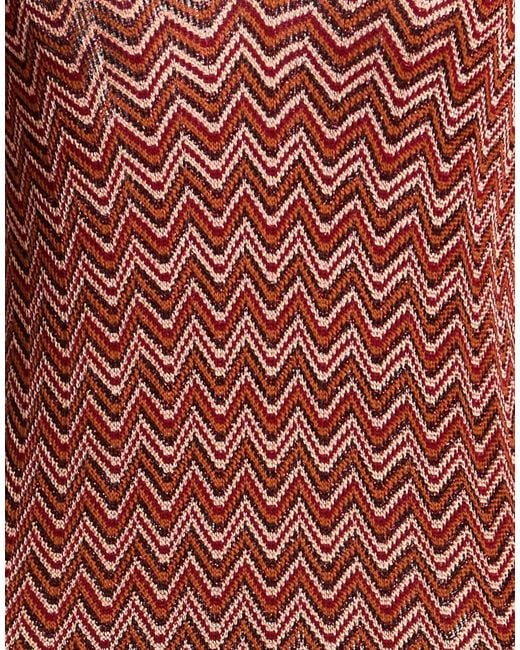 Missoni Red Missoni Mini Dress