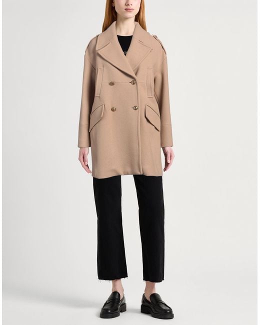 Pinko Natural Coat Wool, Polyamide
