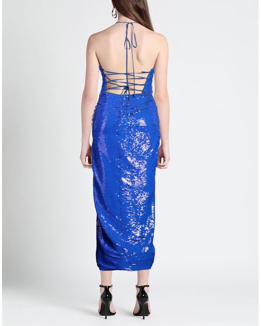 GIUSEPPE DI MORABITO Blue Maxi Dress