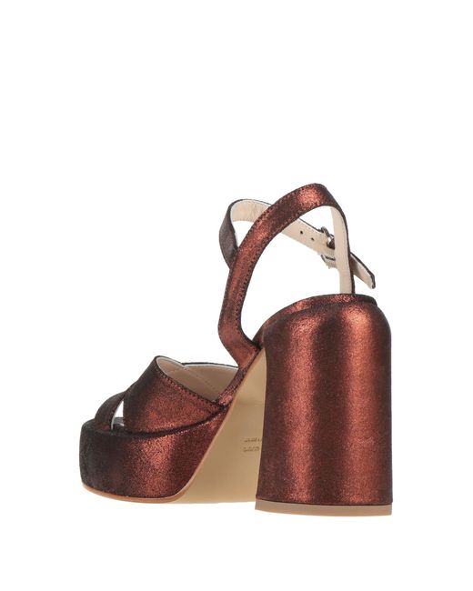 Elena Iachi Brown Sandale