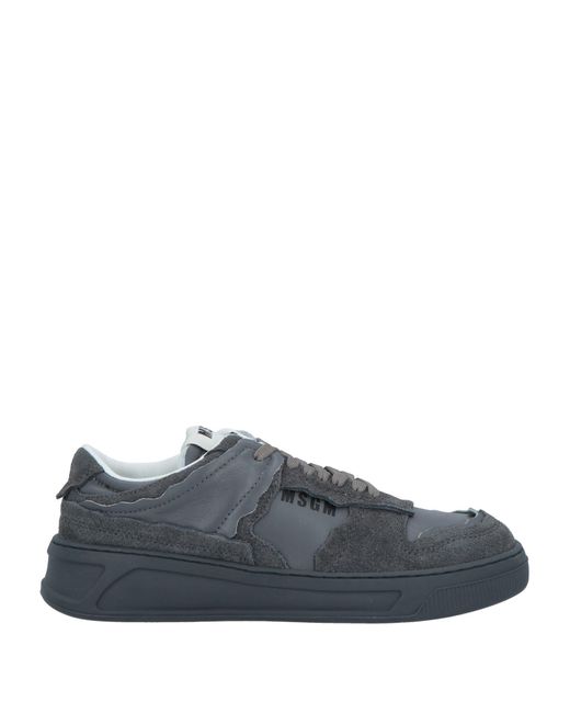 MSGM Blue Trainers for men