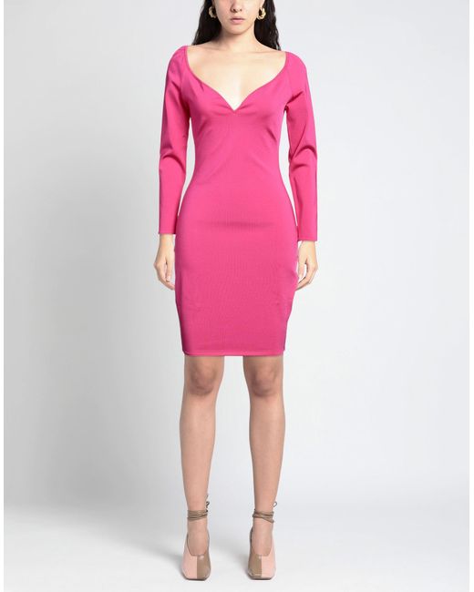 Alexandre Vauthier Pink Mini Dress