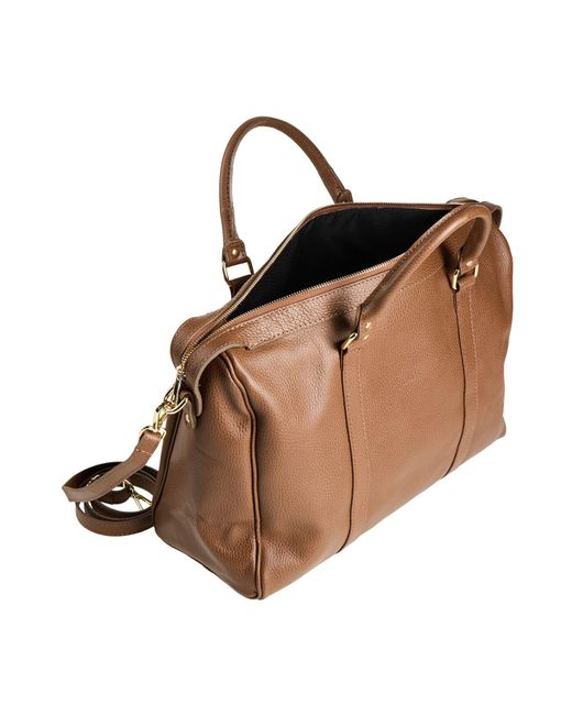 Laura Di Maggio Brown Handbag