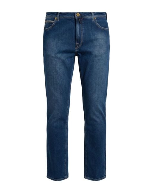 Briglia 1949 Blue Dnm Jeans Cotton, Elastane for men