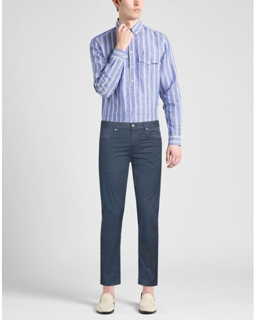 AT.P.CO Blue Trouser for men
