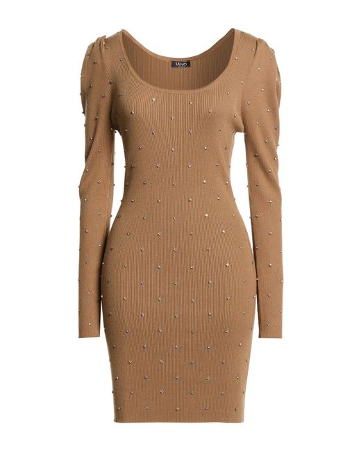Liu Jo Brown Mini Dress