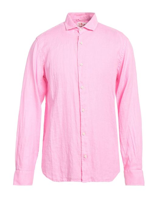 Mc2 Saint Barth Pink Shirt for men