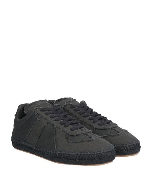 Maison Margiela Black Espadrilles