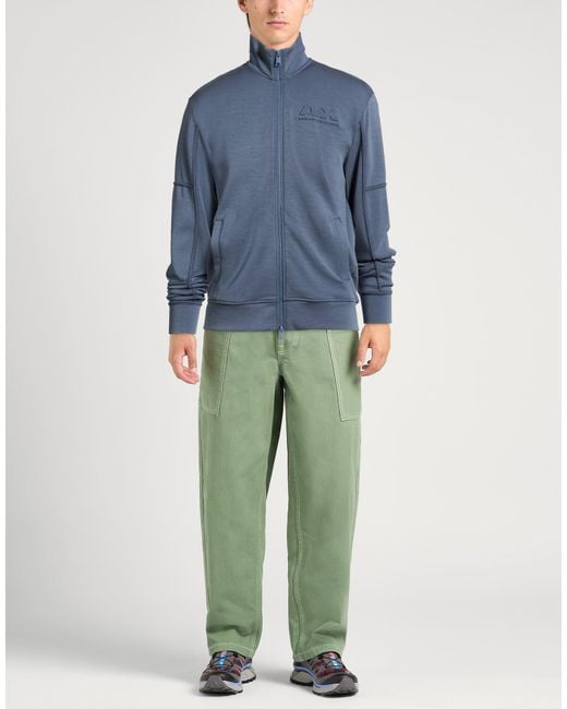 ARMANI EXCHANGE Blue Sweatshirt for men