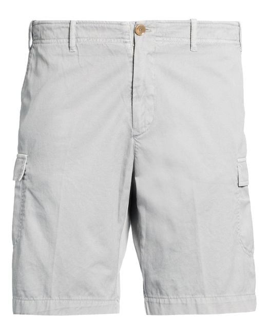 Fedeli Gray Shorts & Bermuda Shorts for men