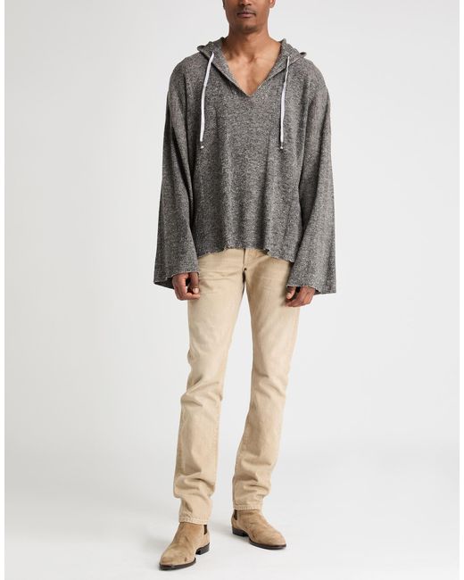 Maison Margiela Gray Sweater Linen, Cotton, Polyester for men