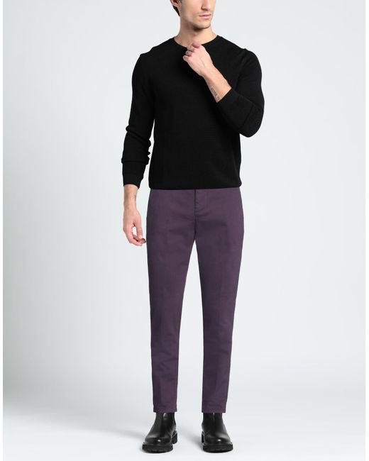 Dondup Purple Trouser for men
