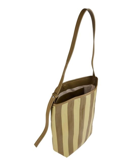 Alysi Metallic Shoulder Bag