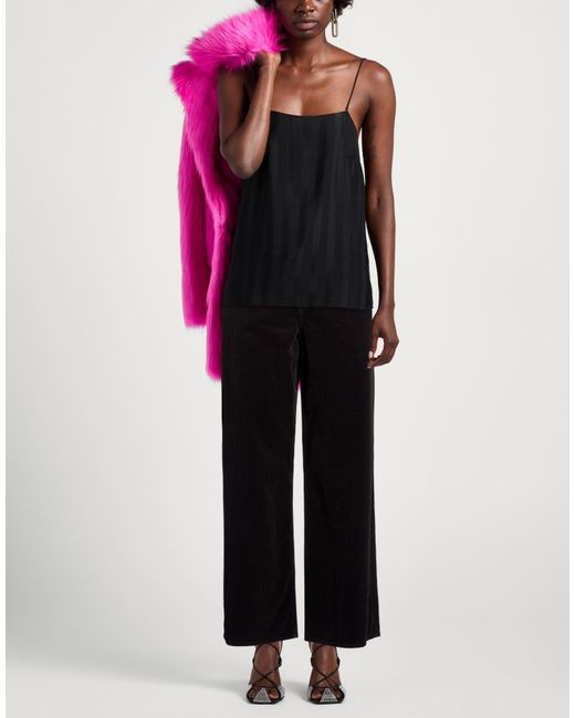 Agolde Black Pants Cotton, Lyocell