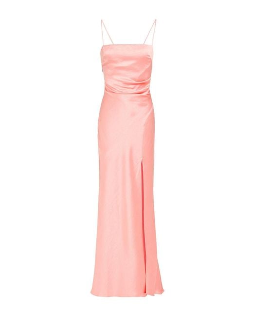 Bec & Bridge Pink Maxi Dress Polyester