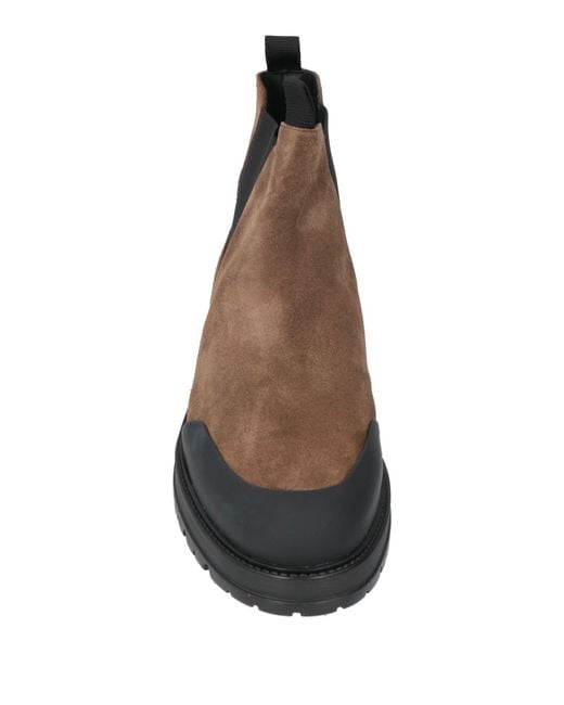 Peuterey Brown Ankle Boots for men
