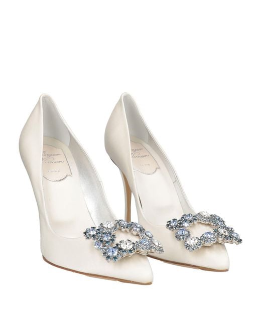 Roger Vivier White Pumps