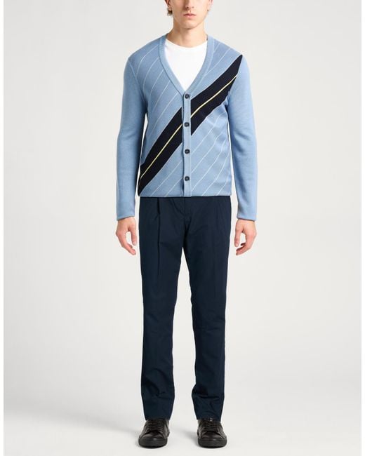PT Torino Blue Pants Cotton for men