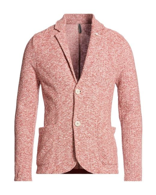 L.b.m. 1911 Pink Blazer for men