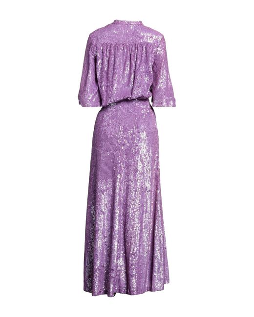 The Attico Purple Maxi Dress