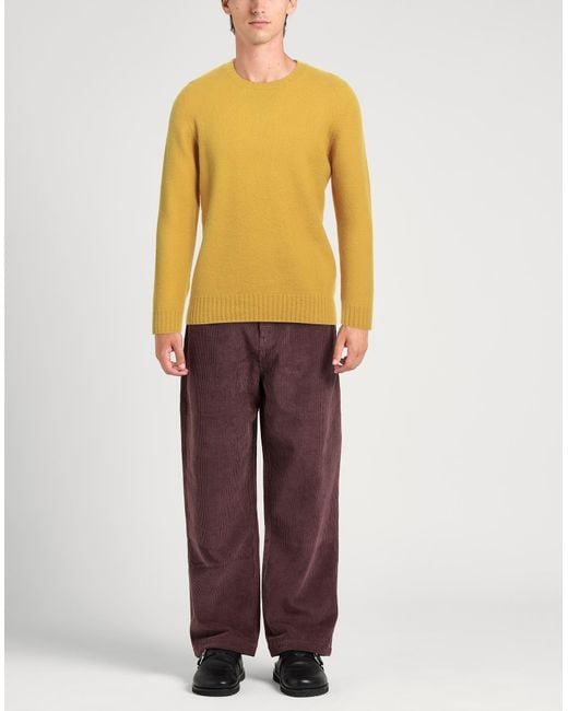Drumohr Yellow Jumper for men