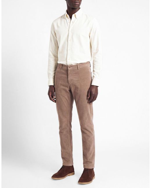 Yan Simmon Natural Pants Cotton, Lyocell, Elastane for men