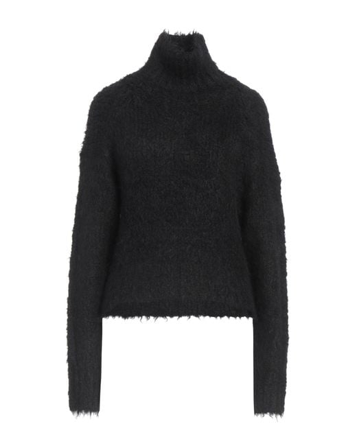 Rag & Bone Black Rollkragenpullover
