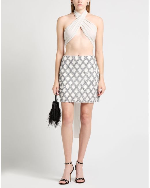 AMI White Top Silk