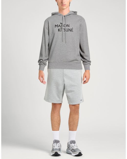 Maison Kitsuné Gray Sweatshirt Cotton for men