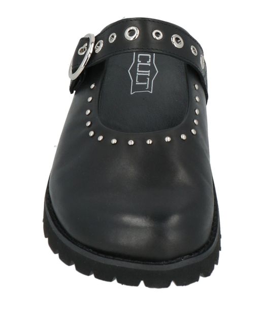 Cult Black Mules & Clogs