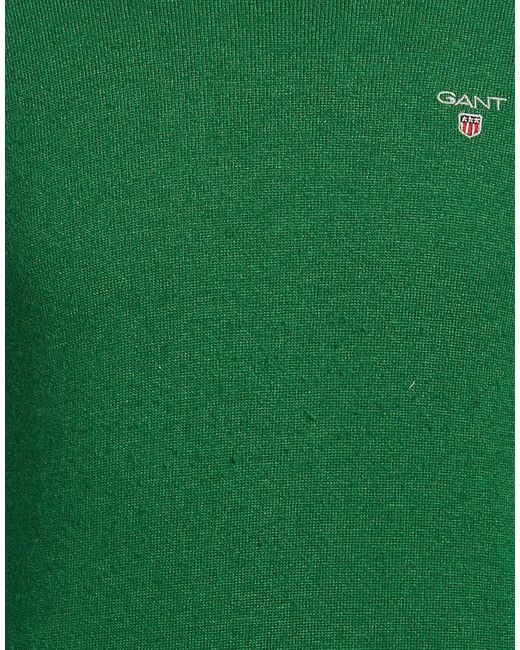 Gant Green Sweater Wool for men