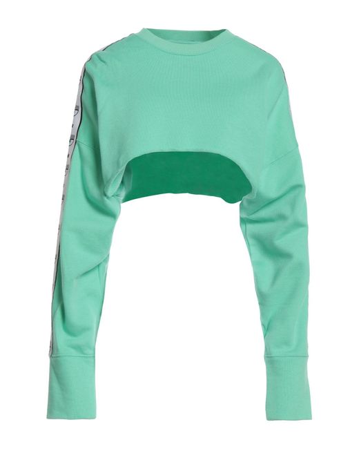 Chiara Ferragni Green Sweatshirt
