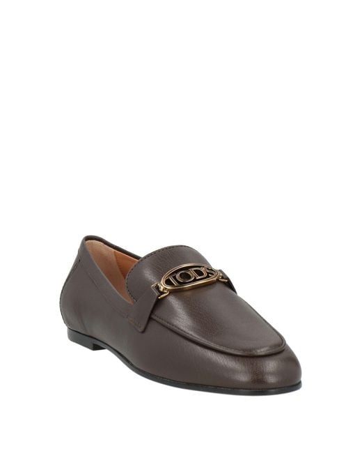 Tod's Gray Mokassin