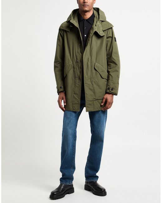 Historic Green Overcoat & Trench Coat for men